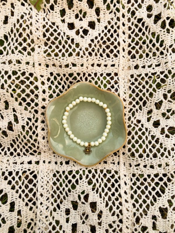 Bracelet Blanc Nacré