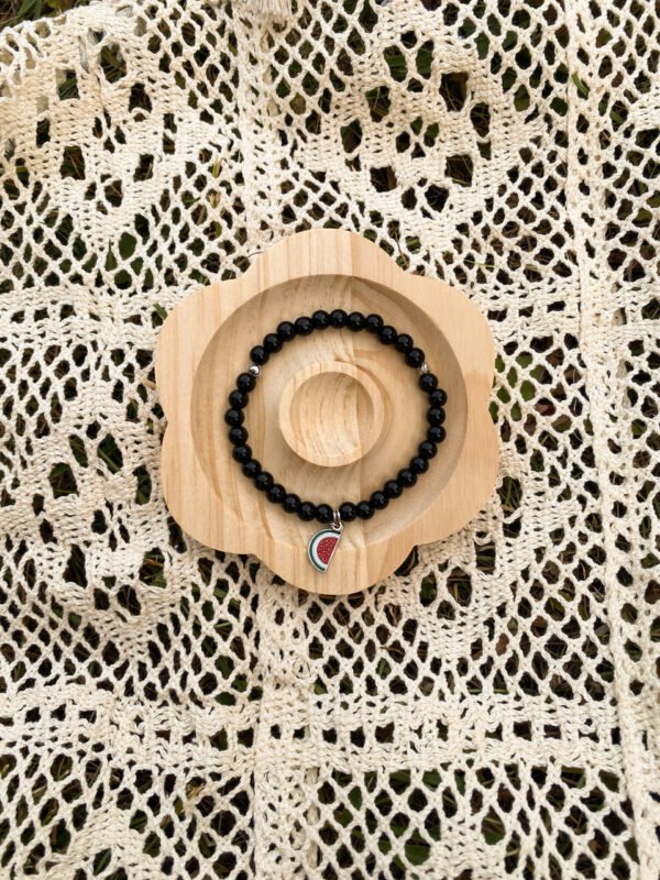 Bracelet Noir Ebène